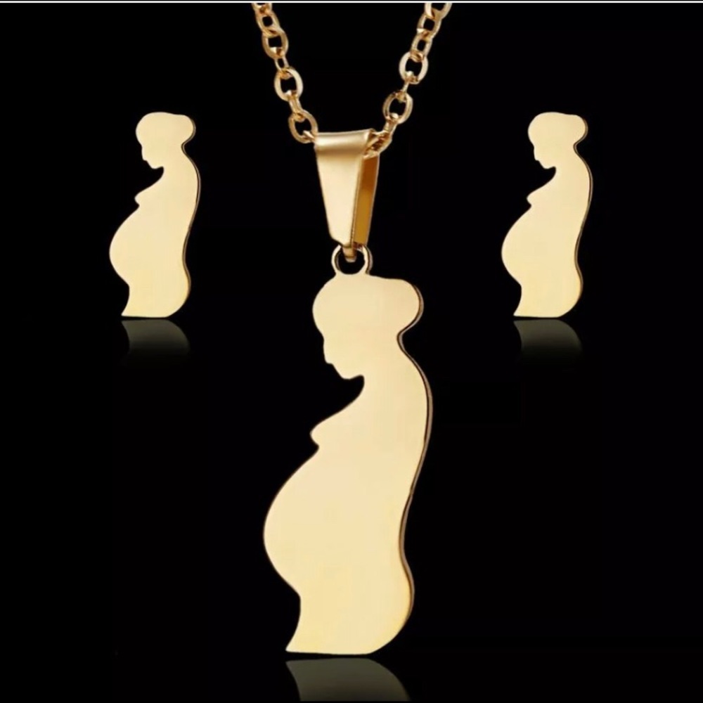 Mother to be Jewelry Set